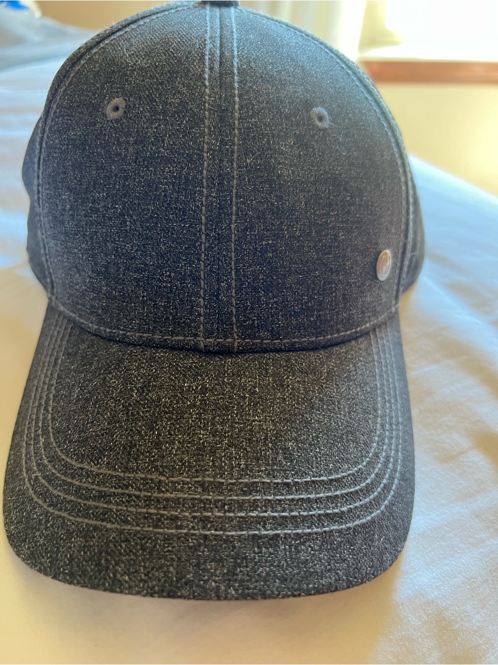 BMW Black Washed Baseball Cap